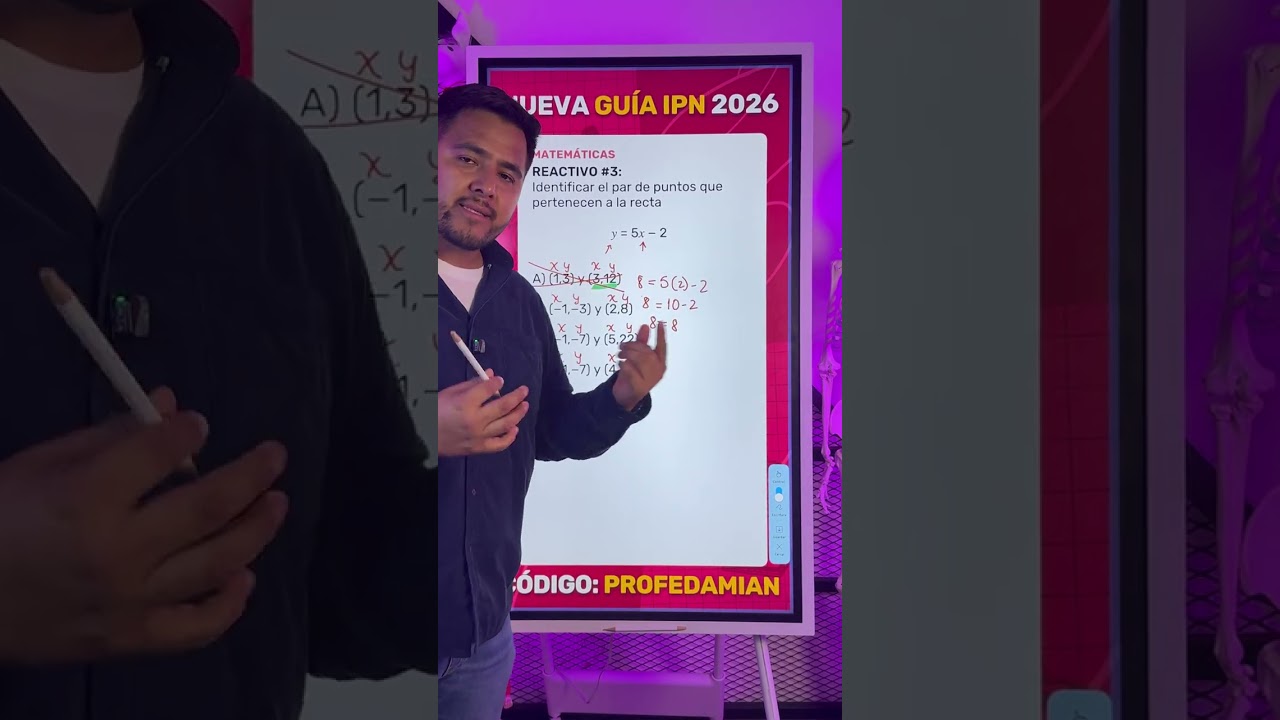 Reactivo #3 Matemáticas – Guía IPN 2026