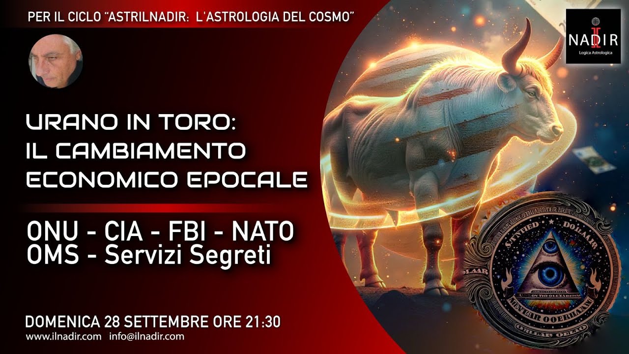 URANO IN TORO: IL CAMBIAMENTO ECONOMICO EPOCALE