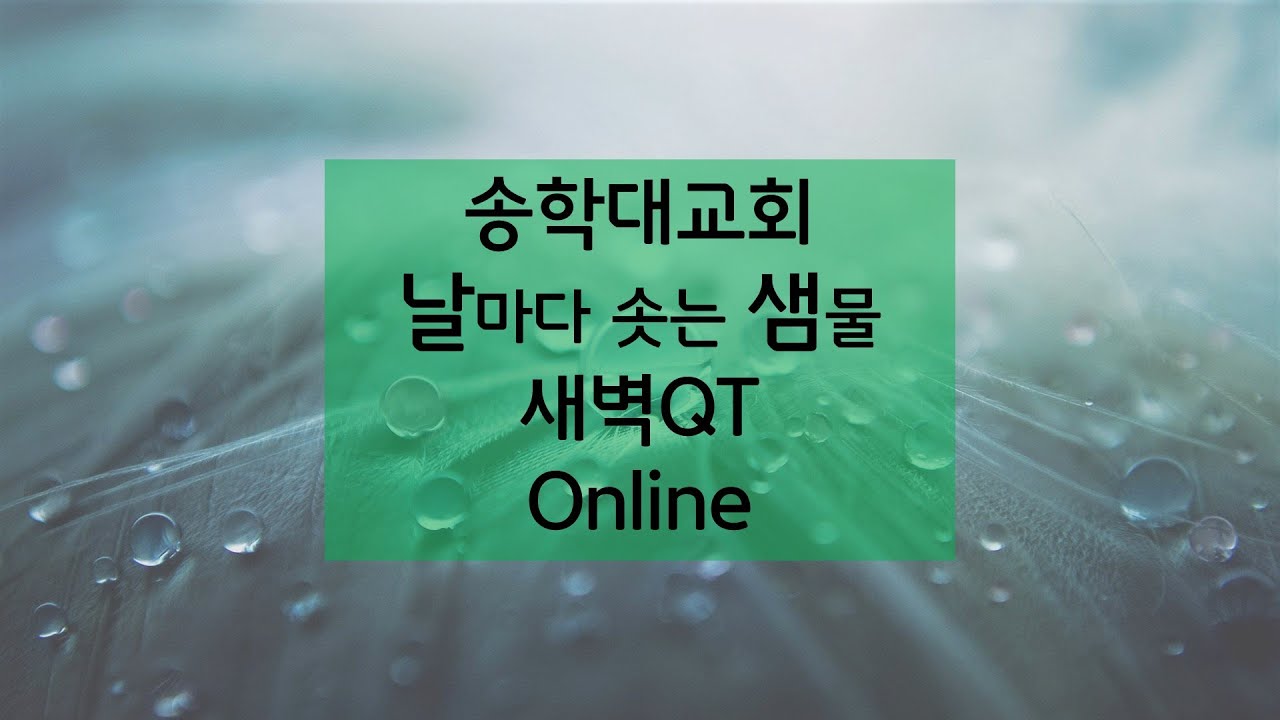 2.6(금)ㅣ새벽기도회ㅣ박병주담임목사ㅣ앞서려는 욕심의 끝은 파멸이다 (사무엘하 2:12-23)