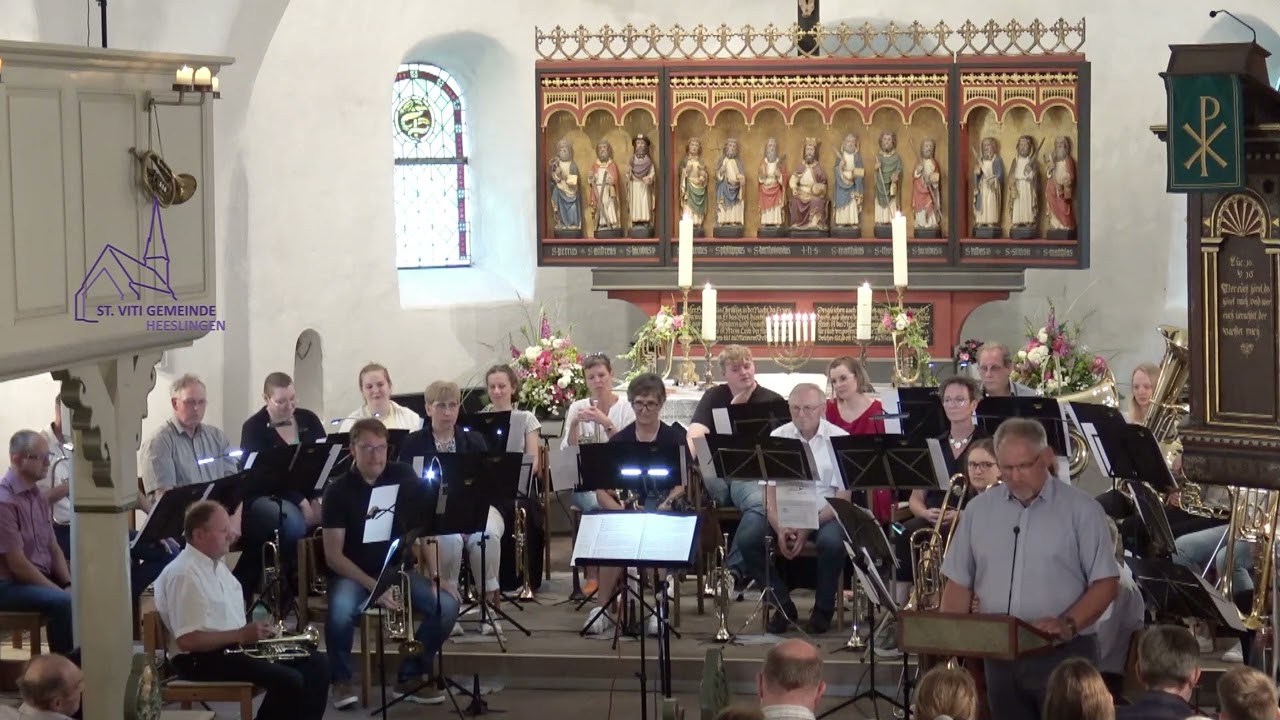 Konzert aus Anlass 150 Jahre Posaunenchor St. Viti Gemeinde Heeslingen 23.6.2023