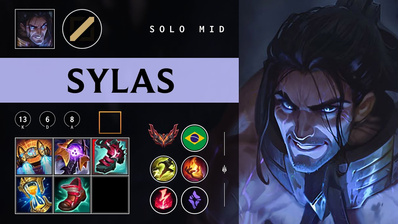 Sylas Mid vs Akali - BR Grandmaster Patch 26.02