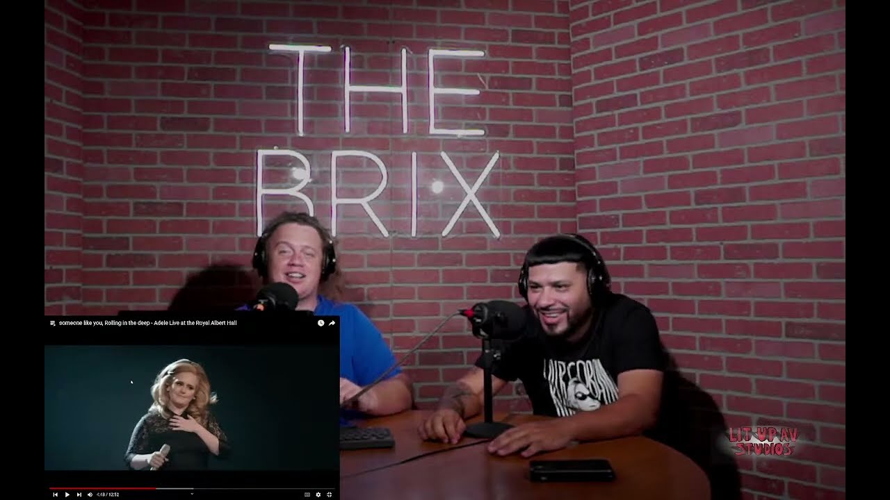 Lit Up AV Reactions: someone like you, Rolling in the deep - Adele [ LIVE at the Royal Albert Hall ]