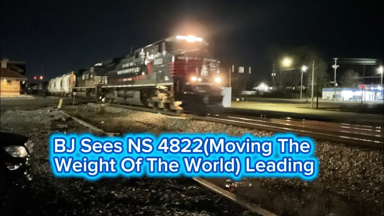 BJ Sees NS 4822(Moving The Weight Of The World) Leading NS 183 In Bessemer AL🚂🛤️. 01/18/2026. ReadDe
