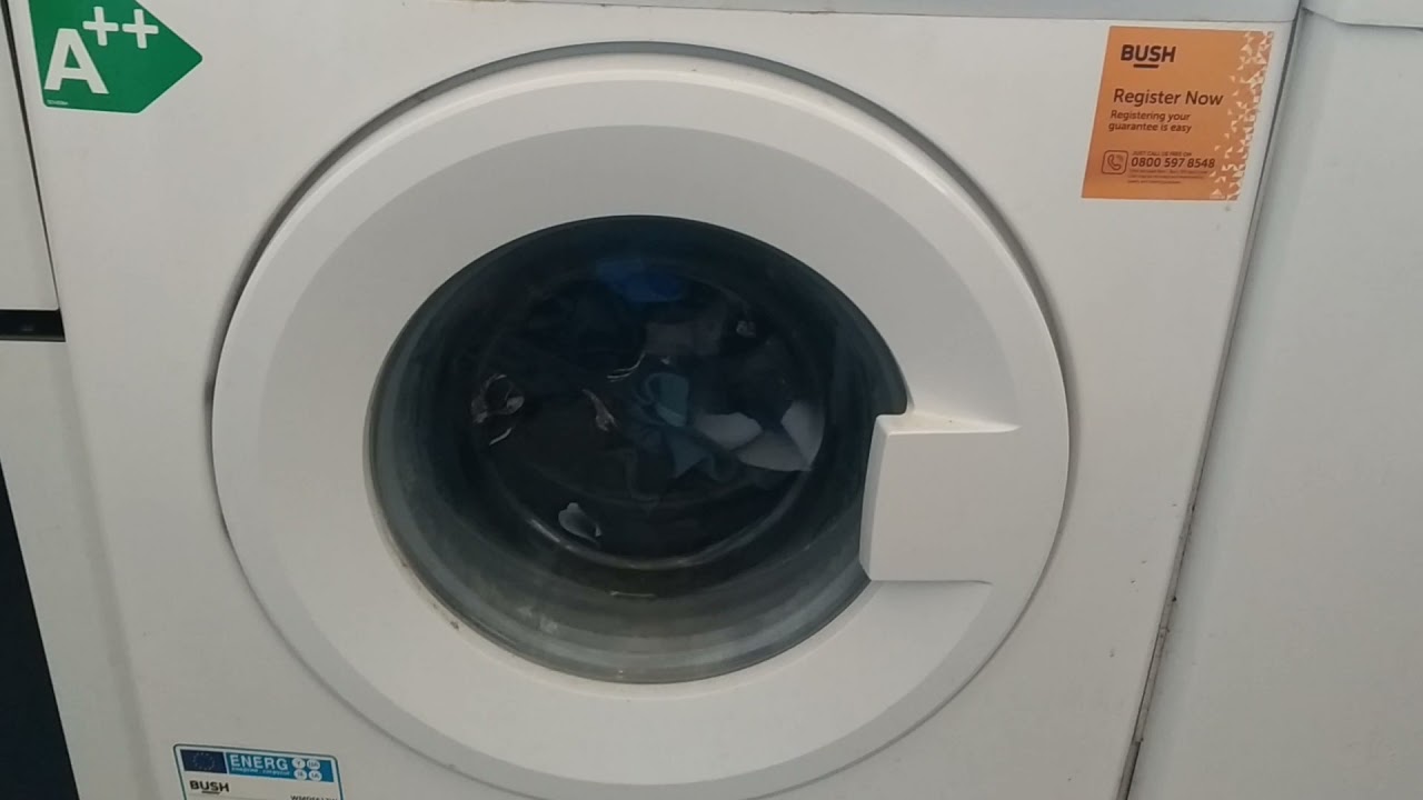 Quick review of the Bush WMDF612W Washing Machine