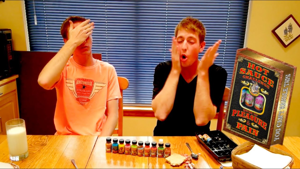 CRAZY HOT SAUCE CHALLENGE!!