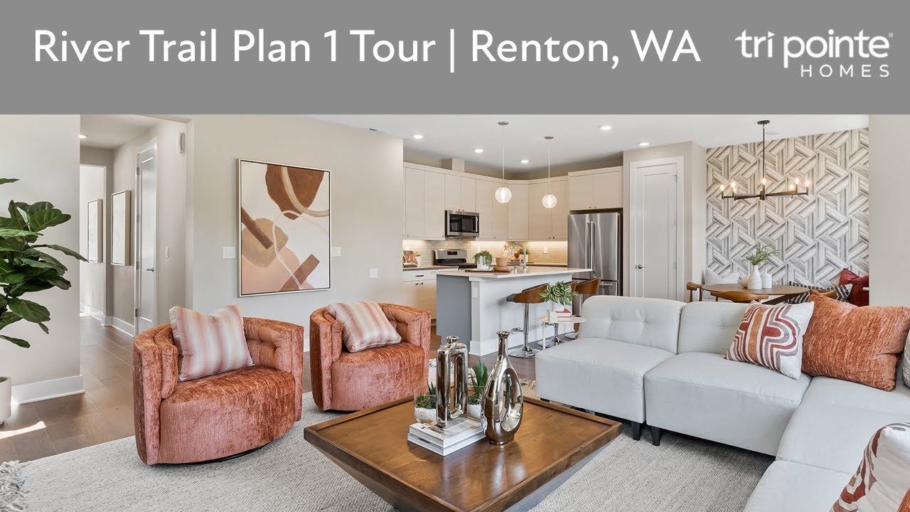 River Trail at Elliott Farm Plan 1 Tour | New Homes in Renton, WA