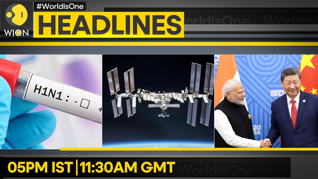 India-China Talks | Delhi Swine Flu Alert | New Space Station Plan And Global Headlines