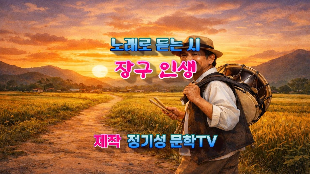 [정기성 문학TV] 장구 인생  -솔빛 정기성