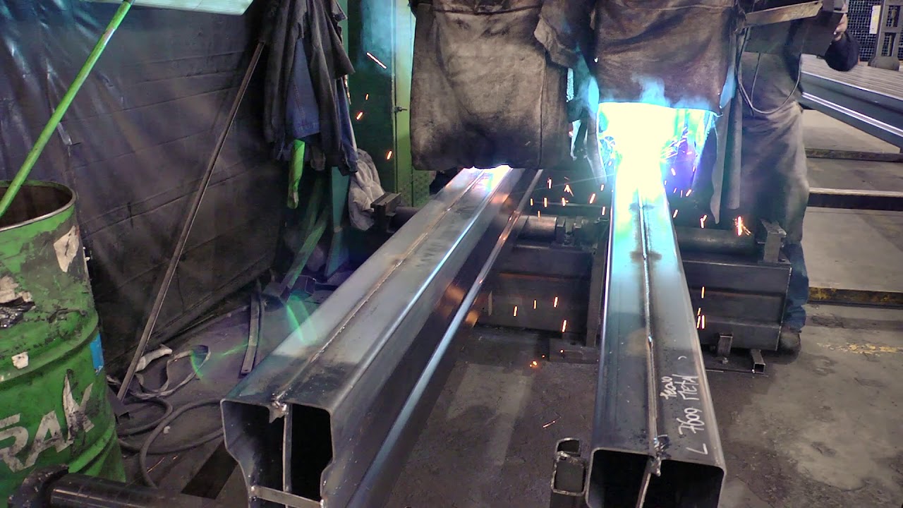 Proceso de Soldadura en  Perfiles de Acero Estructural