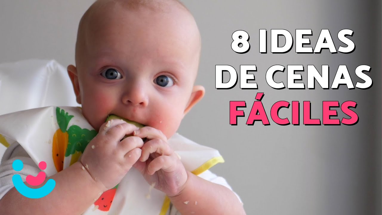 10 Cenas FÁCILES para BEBÉS de 1 AÑO 👶🏻🍽️🍕 ¿Qué ALIMENTOS pueden COMER? ¿Pueden de TODO?