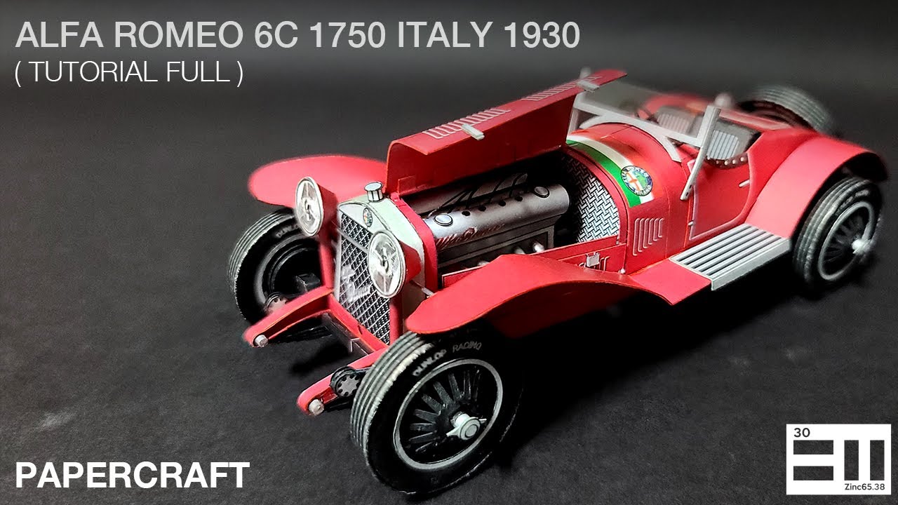 Alfa Romeo 6c 1750 Italy 1930