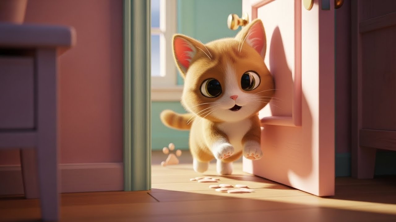 Пять маленьких котят играют в прятки 🐱🙈😸 | мультфильм для детей и весёлые приключения