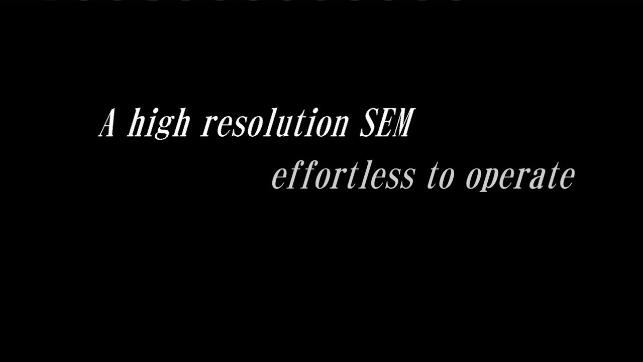 JEOL JSM-IT500HR InTouchScope&trade; Scanning Electron Microscope(EN)