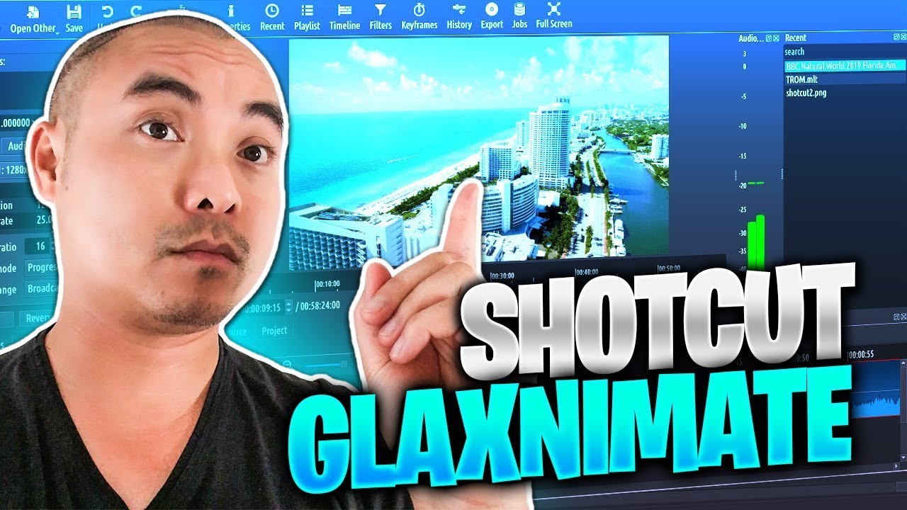 Shotcut Glaxnimate Vector Graphics and Animation! | Shotcut Tutorial