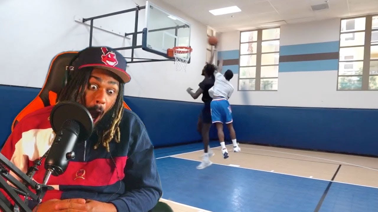 My Son Cash Nasty Going 1v1 Basketball Against 7'5 GIANT Hooper Hooper!