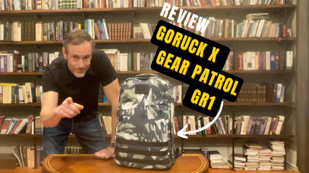 Gear Patrol x GORUCK GR1 Collaboration Review