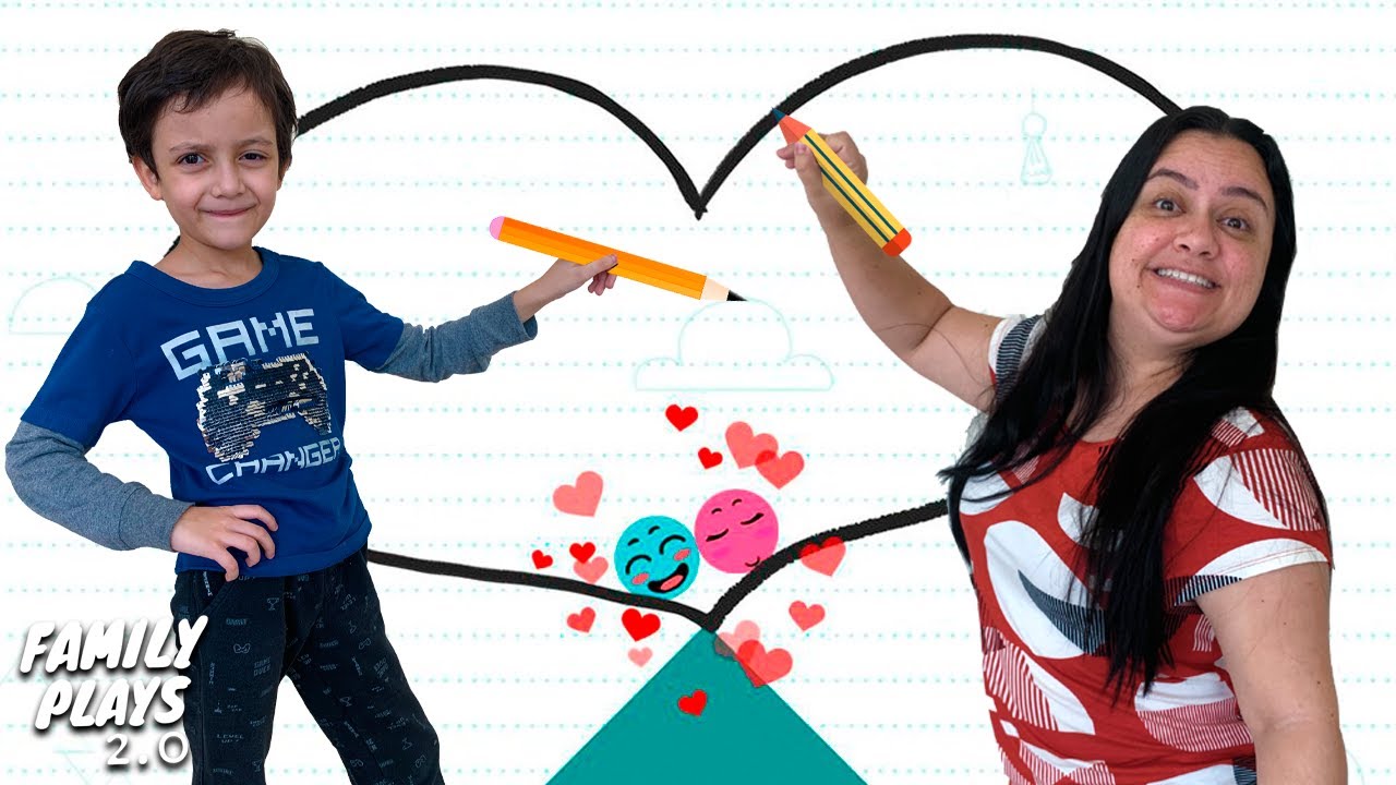 DESENHANDO E UNINDO BOLINHAS APAIXONADAS no Love Balls