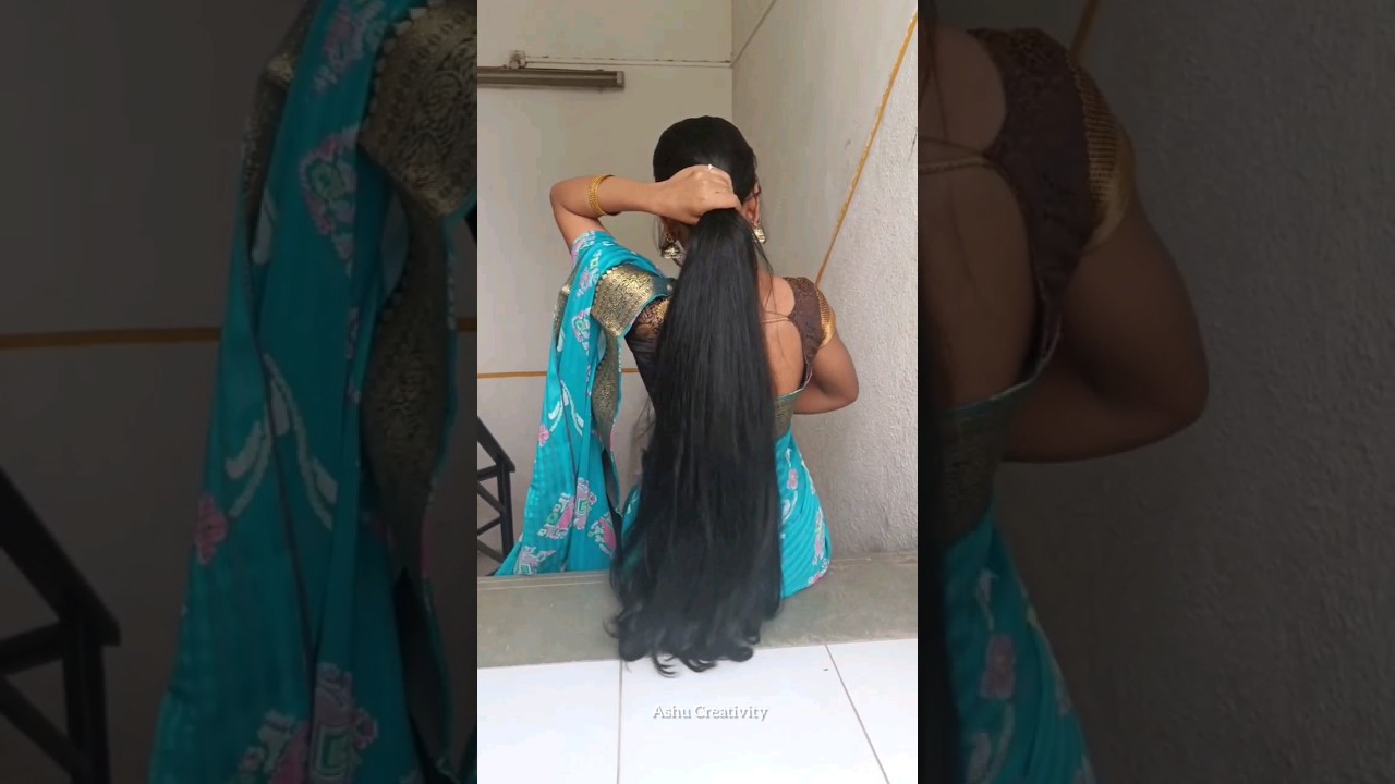 💯Get longer, thicker & stronger hair | DIY Hibiscus Hair mask #shorts #haircare #viral #trending