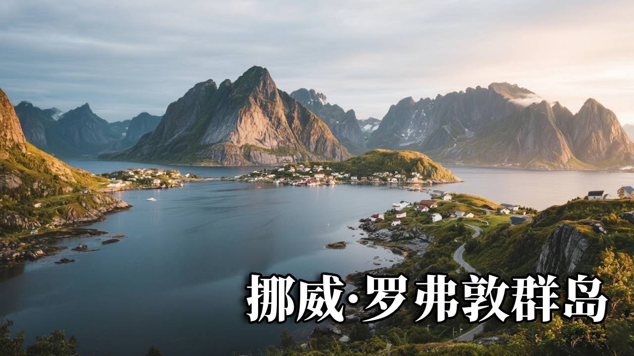 挪威之旅——罗弗敦群岛，结束行程旅飞往奥斯陆，居然在飞机上看到了极光！【行走世界的北京老刘】