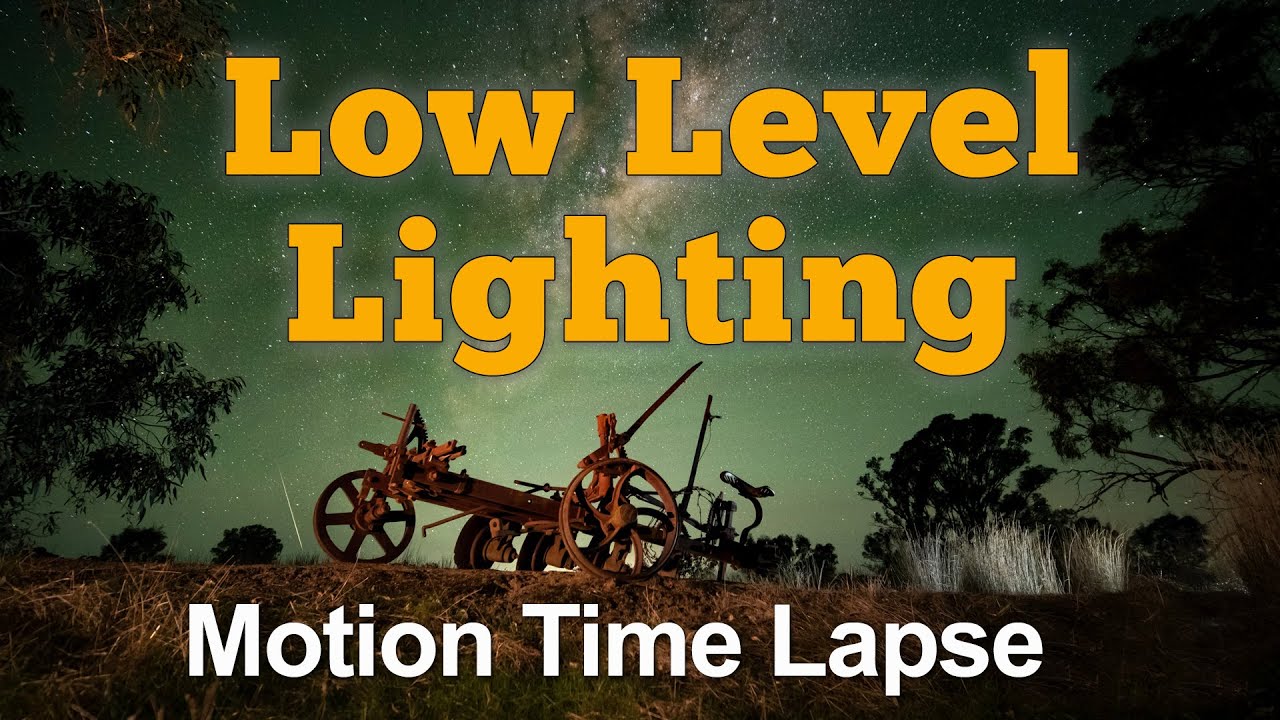 Low Level Lighting Motion Time Lapse - Zeapon Slider