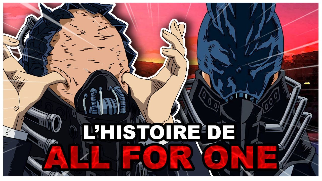 Histoire de All for one : Shigaraki (My hero Academia)