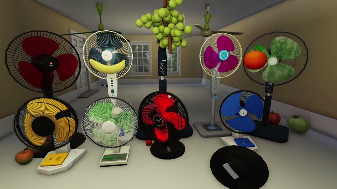 Super Crazy Fan Invention, New DIY Fans With Fruits Blade Completion Suburban Video