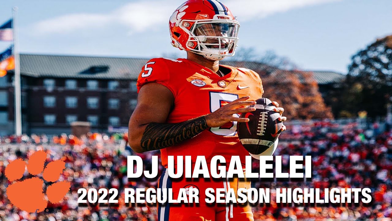 DJ Uiagalelei 2022 Season Highlights | Clemson QB