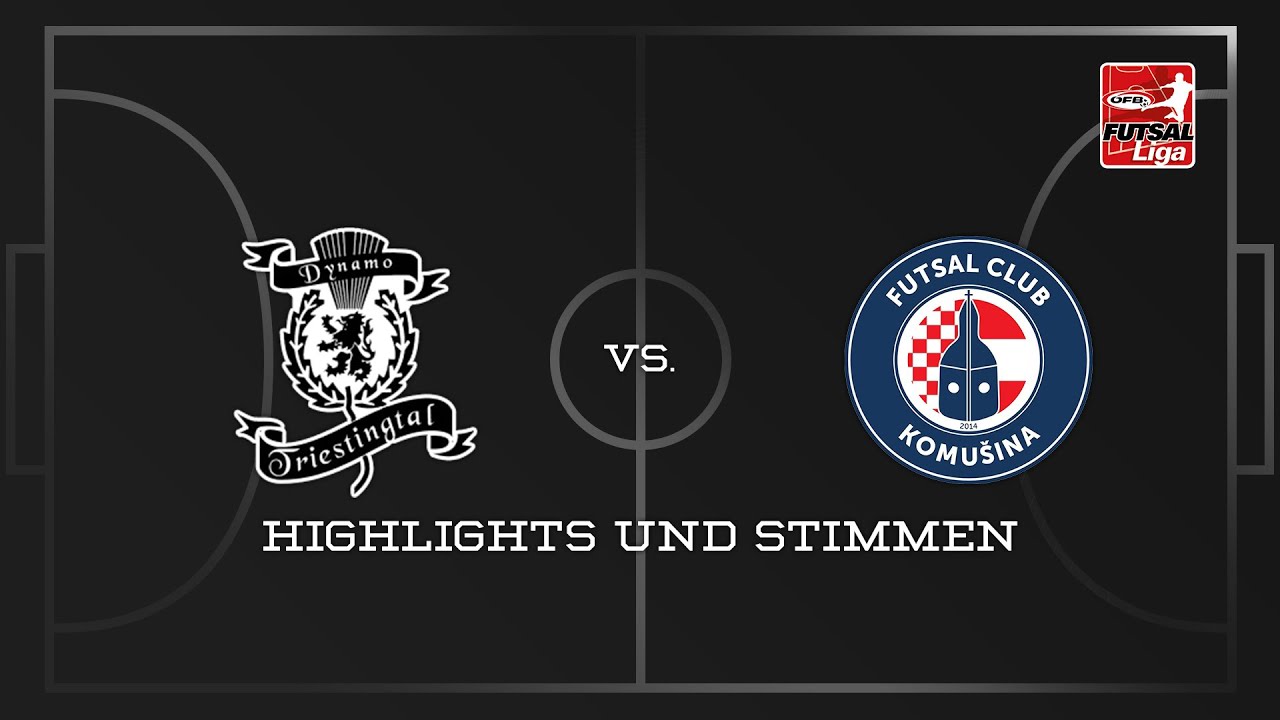 Highlights & Stimmen | Dynamo Triestingtal : Futsal Club Komušina - 3:1 | 1. ÖFB Futsal Liga