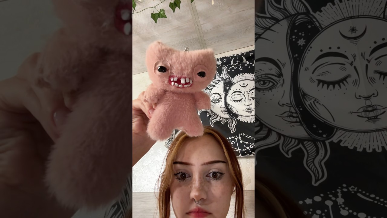 #diy fuggler plushie keychain🎀