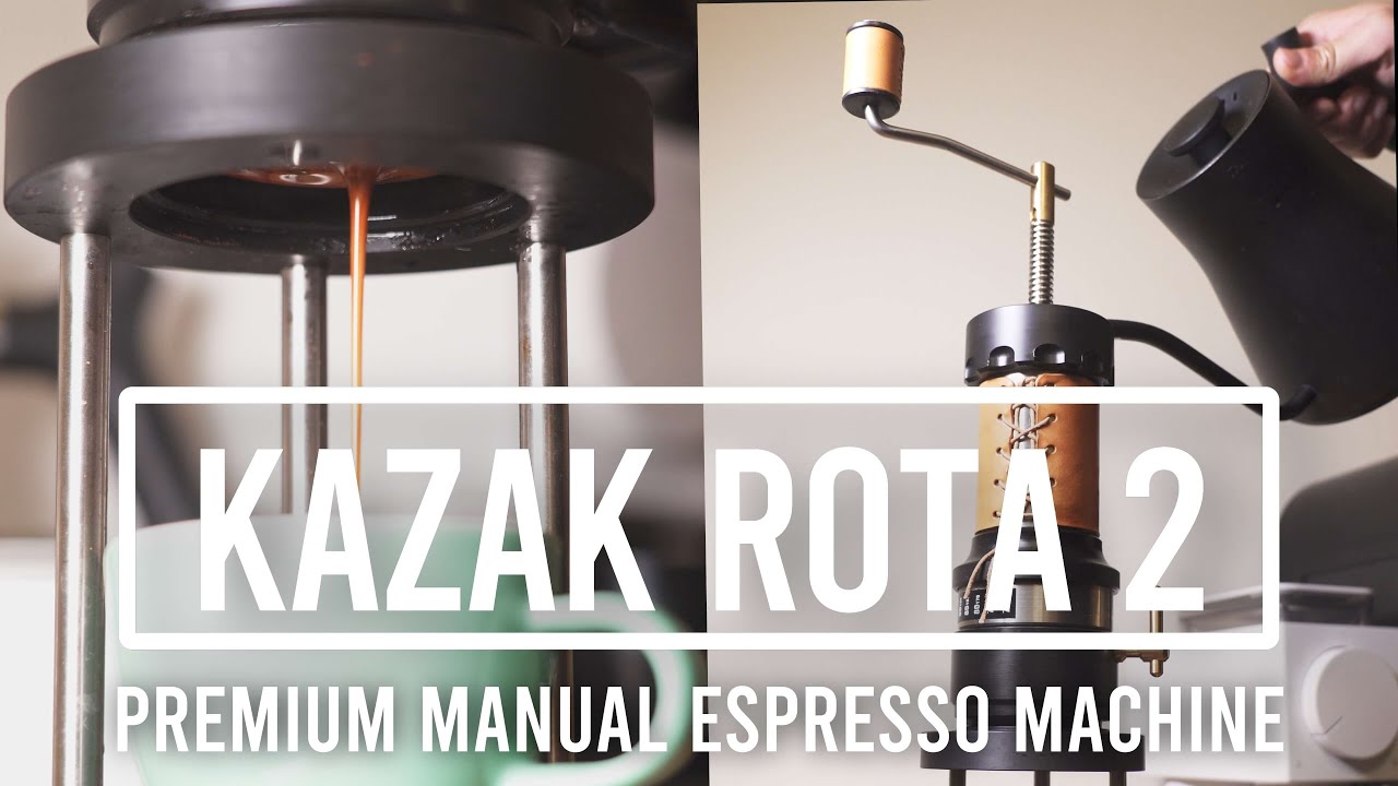 Poland's Best Espresso Machine | Kazak Rota 2 Manual Espresso Machine