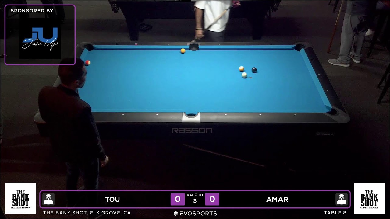 TOU vs AMAR - THE BANK SHOT - TABLE 8 | EvoSports