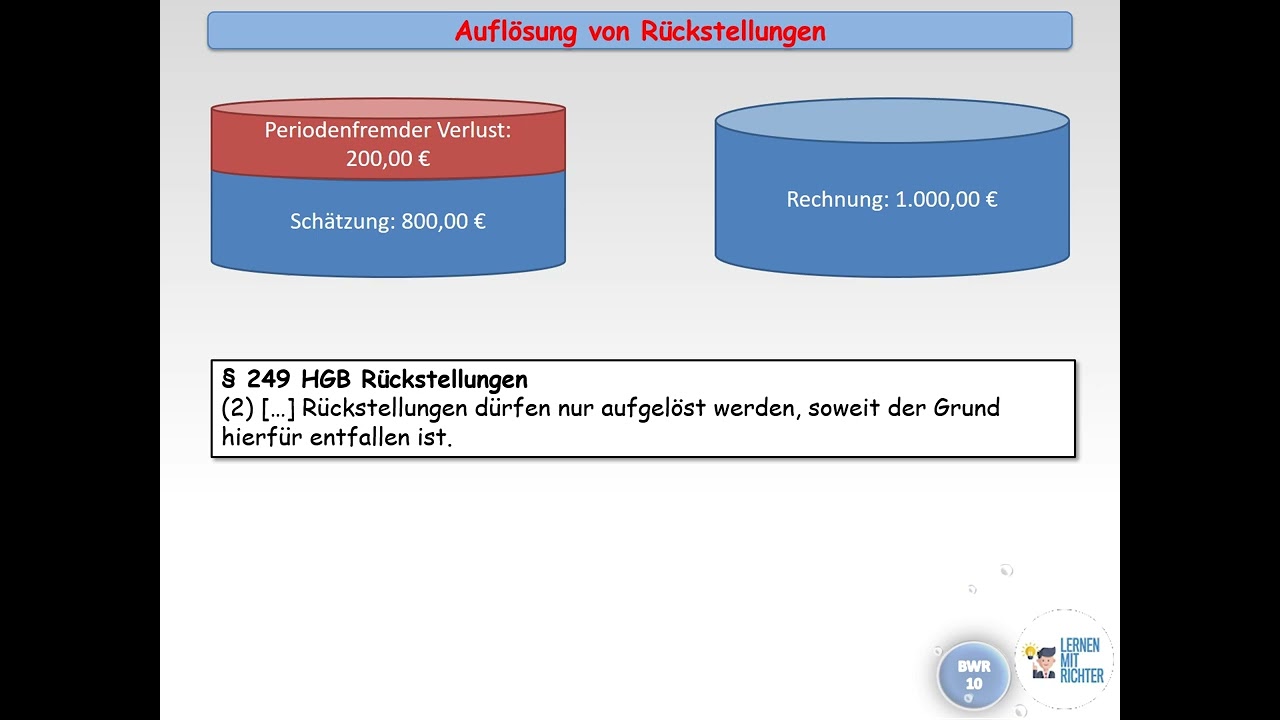 Rückstellung war zu niedrig