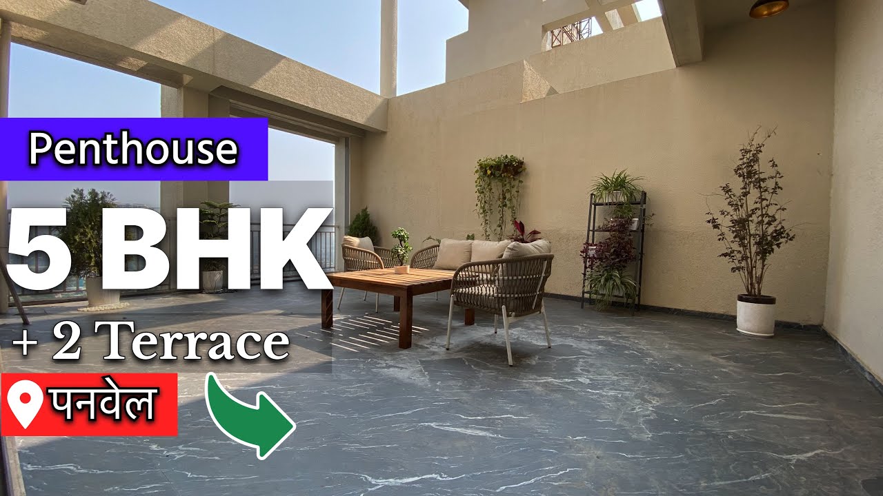 Duplex 5 BHK Penthouse [ 2 Private Terrace ] Panvel, Navi Mumbai