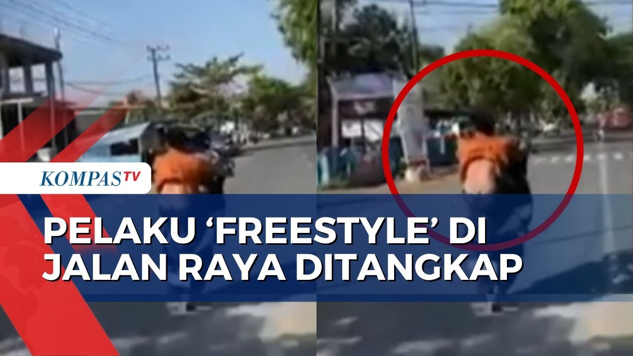 Viral Aksi 'Freestyle' Remaja di Jalan Raya Kabupaten Sinjai, Polisi Tangkap Pelaku