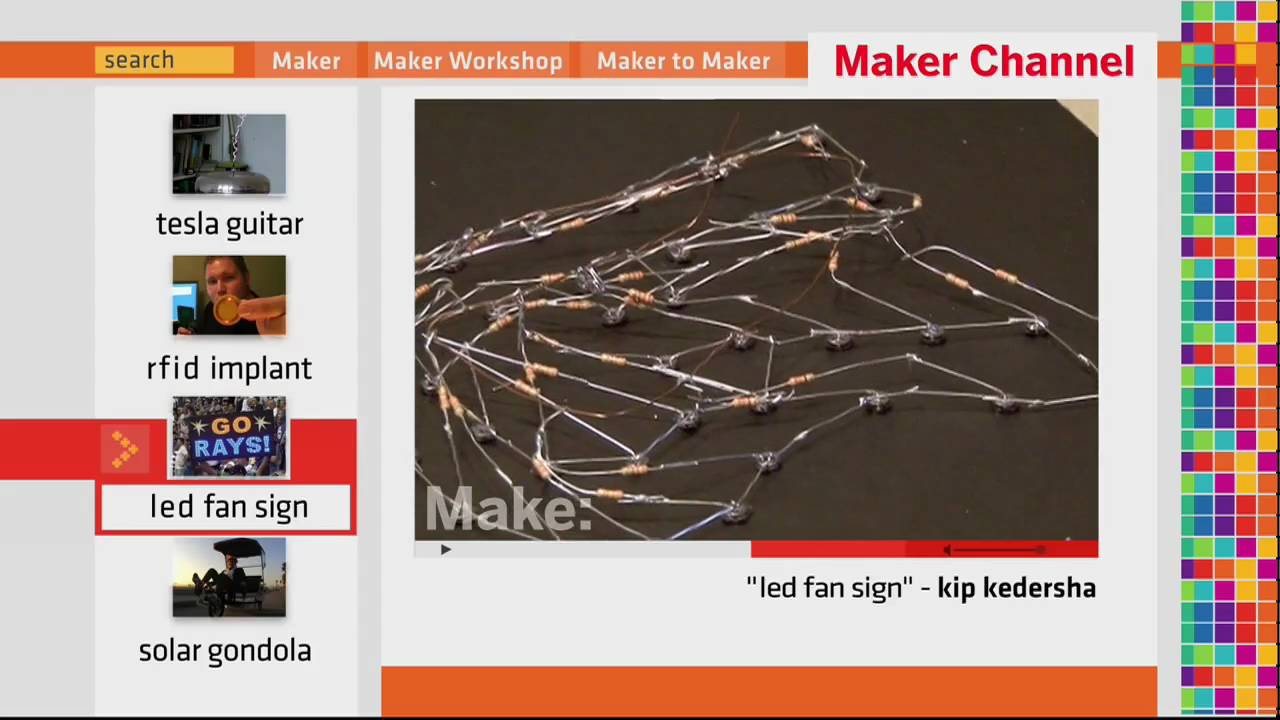 Maker Channel Ep. 9 - Tesla coil guitar, RFID implant, LED f