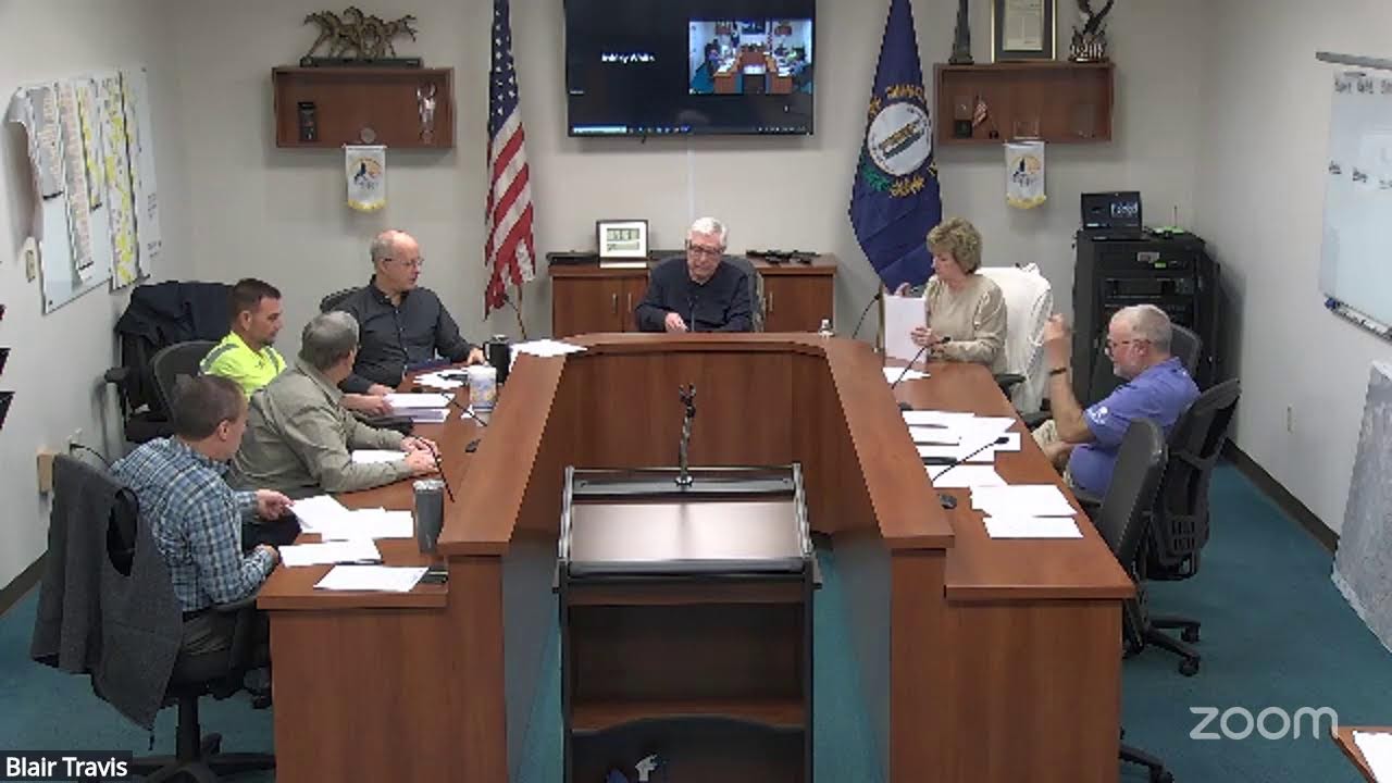 Utility Board Meeting 2-19-2026