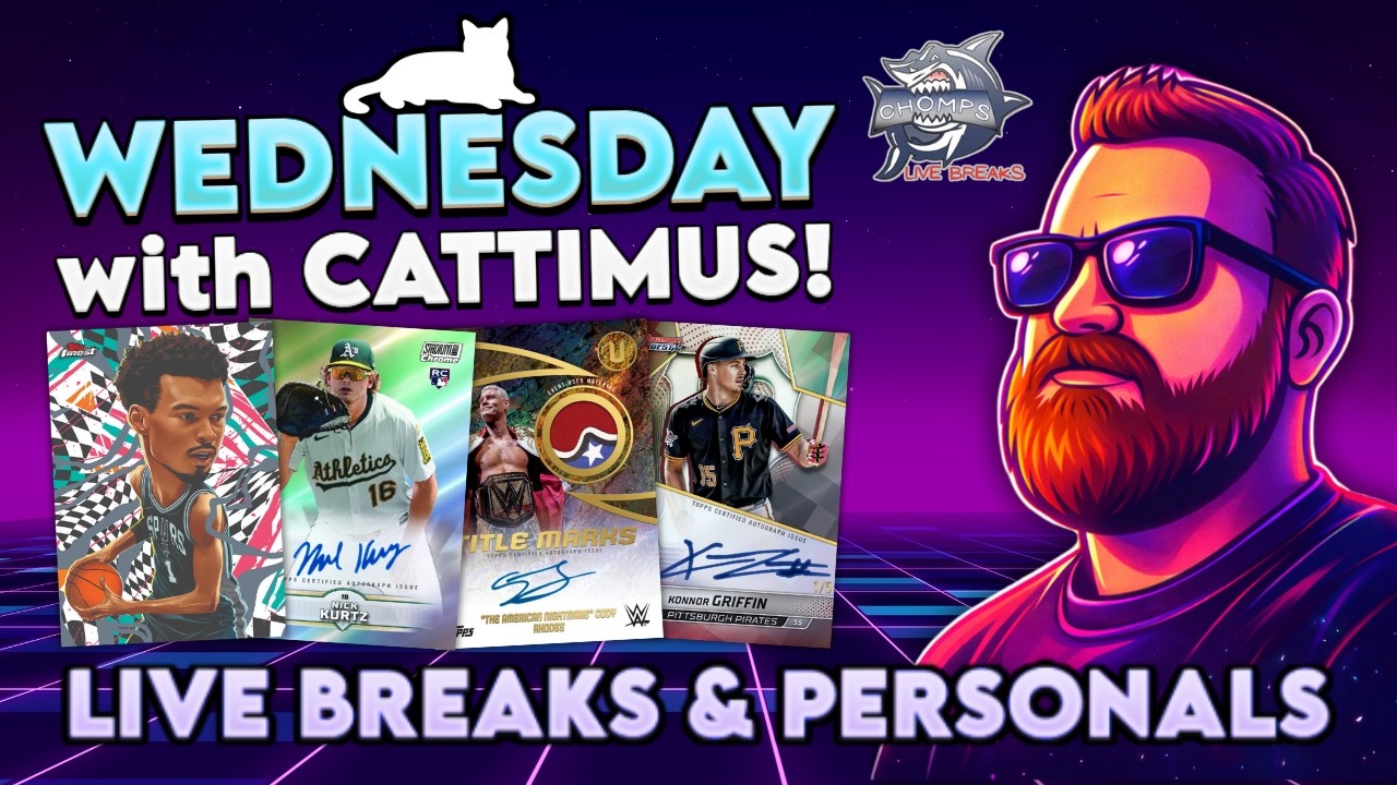 03/18/2026 ~ LIVE BREAKS w/ CATTIMUS! Baseball, Football, Basketball, Hockey, Pokémon Mixers & more!