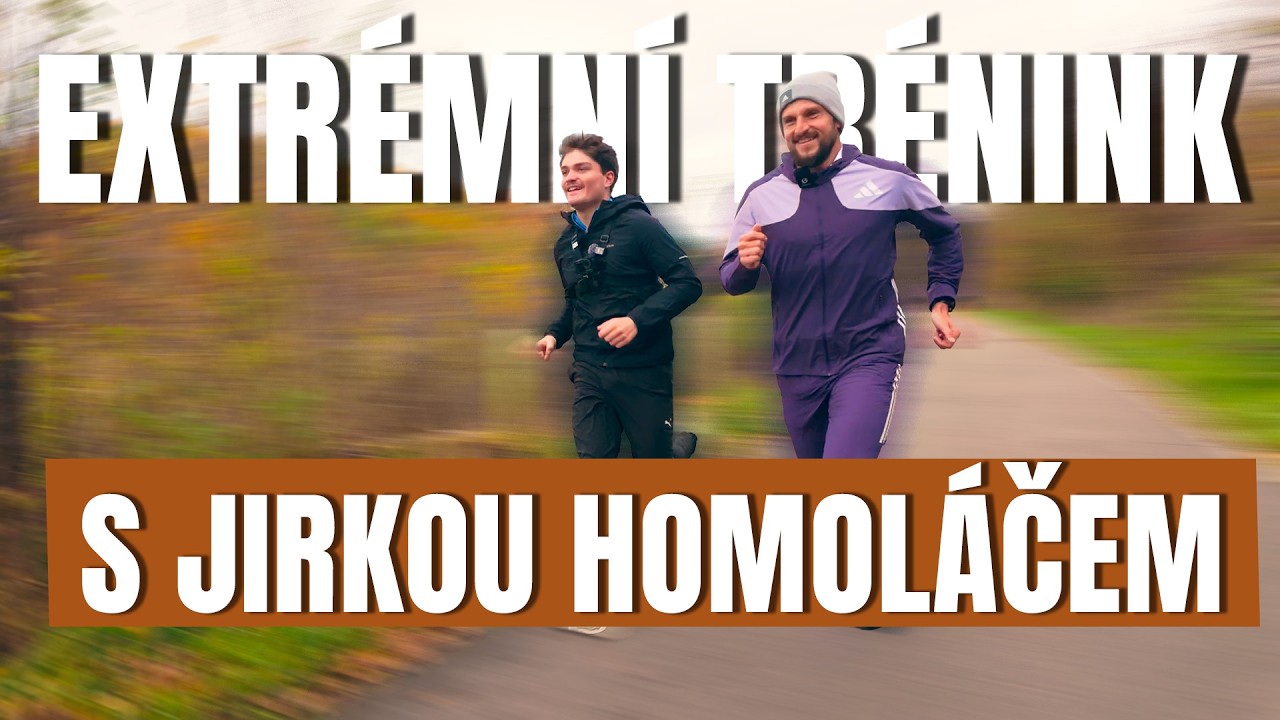 Trénuje mě PROFI BĚŽEC 🥵 | Trénink s Jirkou Homoláčem