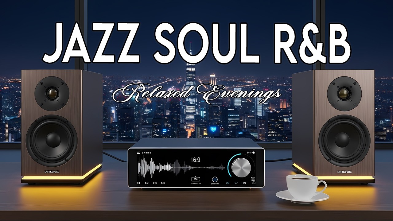 Glowwave Audio 🌟 Smooth Jazz & Chill R&B Beats for Quiet Nights, Clear Focus & Relaxation 🎶
