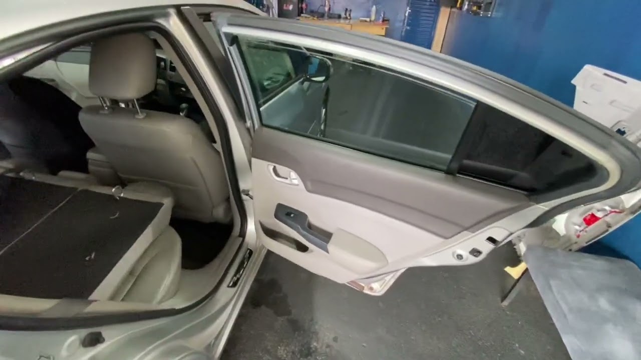 Dica pra aplicação de Insulfilm Honda Civic 