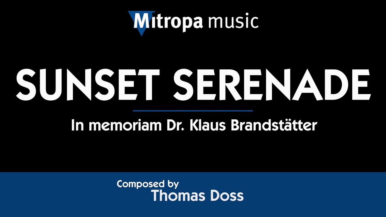 Sunset Serenade – Thomas Doss