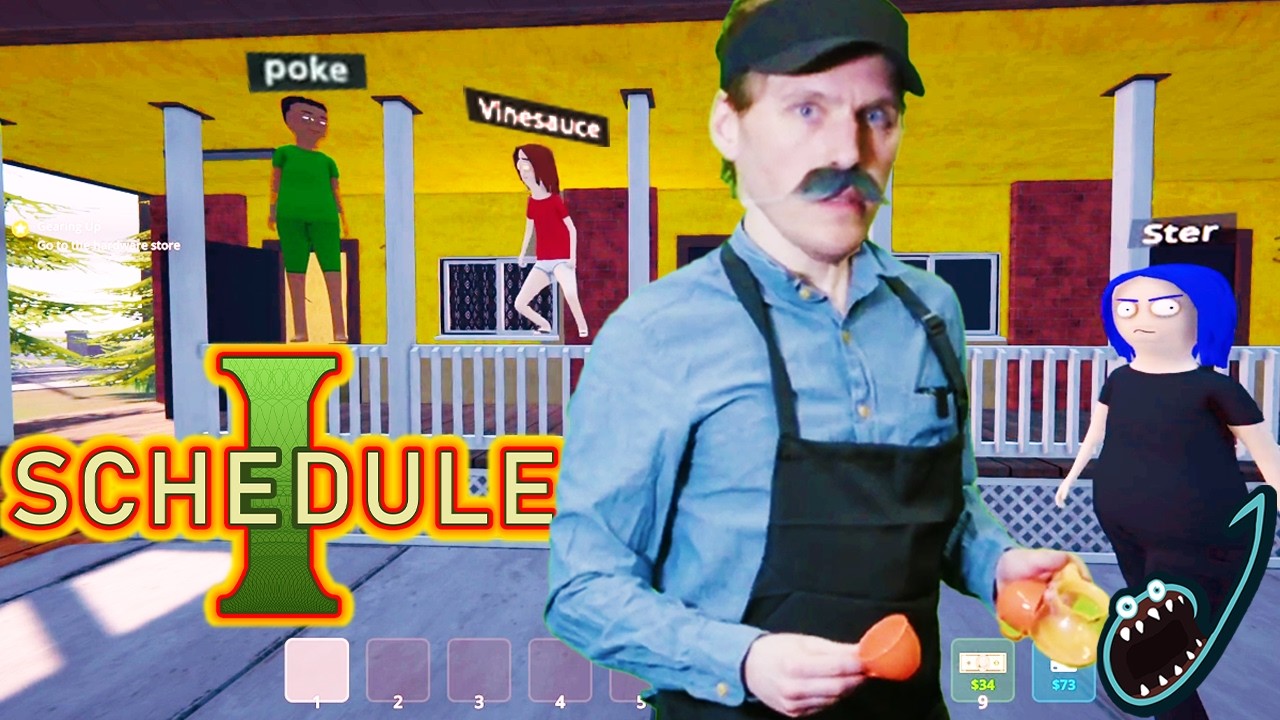 Jerma Plays Schedule 1 Co-op w/ Vinny, Ster, & Poke: Onion Rings & Explosions - Long Edit With Chat