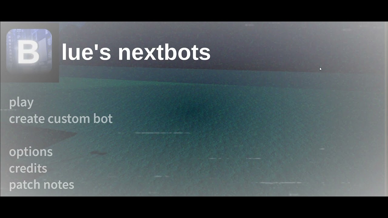 Blue's Nextbot - In Game Menu