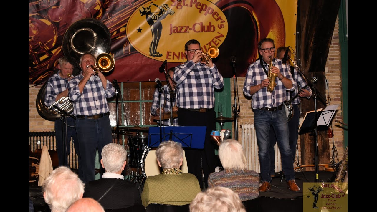 Freetime Old Dixie Jassband 11-12-2022 ~ Live in het Peperhuis in Enkhuizen.