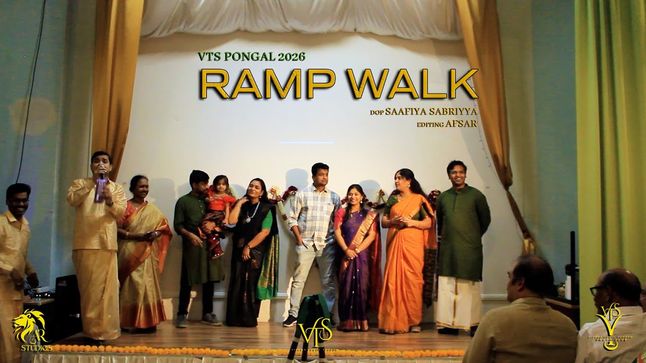 Ramp Walk - Anis | Lokeshwari | Vienna Tamil Sangam | VTS Youth Club | Pongal | 2026