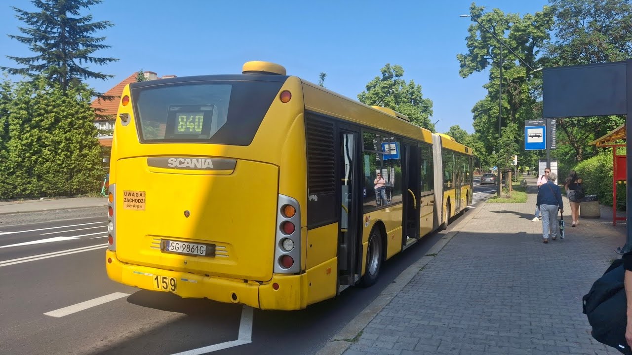 Scania CN280UA 6x2/2 EB #159 (PKM Gliwice) [🚍840]