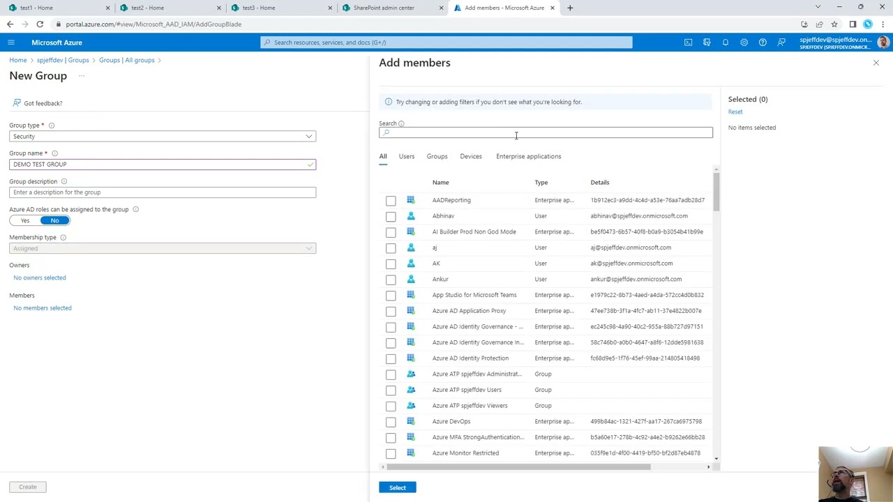 End User PowerShell - Grant Azure AD Group Access to Multiple Sites