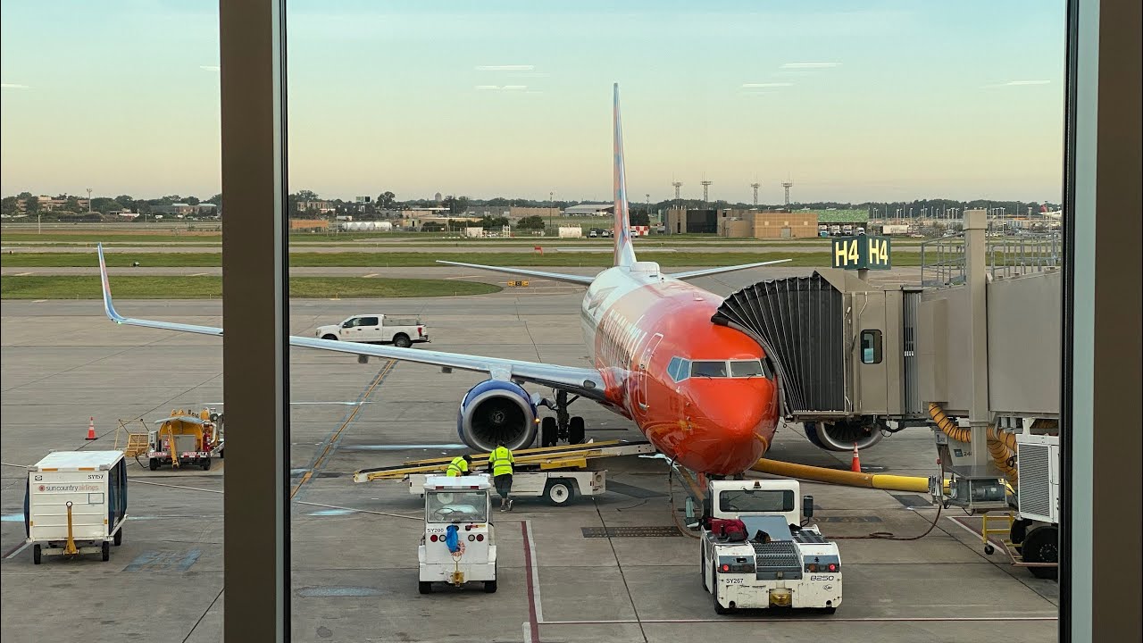 TRIP REPORT | Sun Country Airlines | Boeing 737 | Minneapolis - Baltimore | SY195 | N840SY | 8/30/24