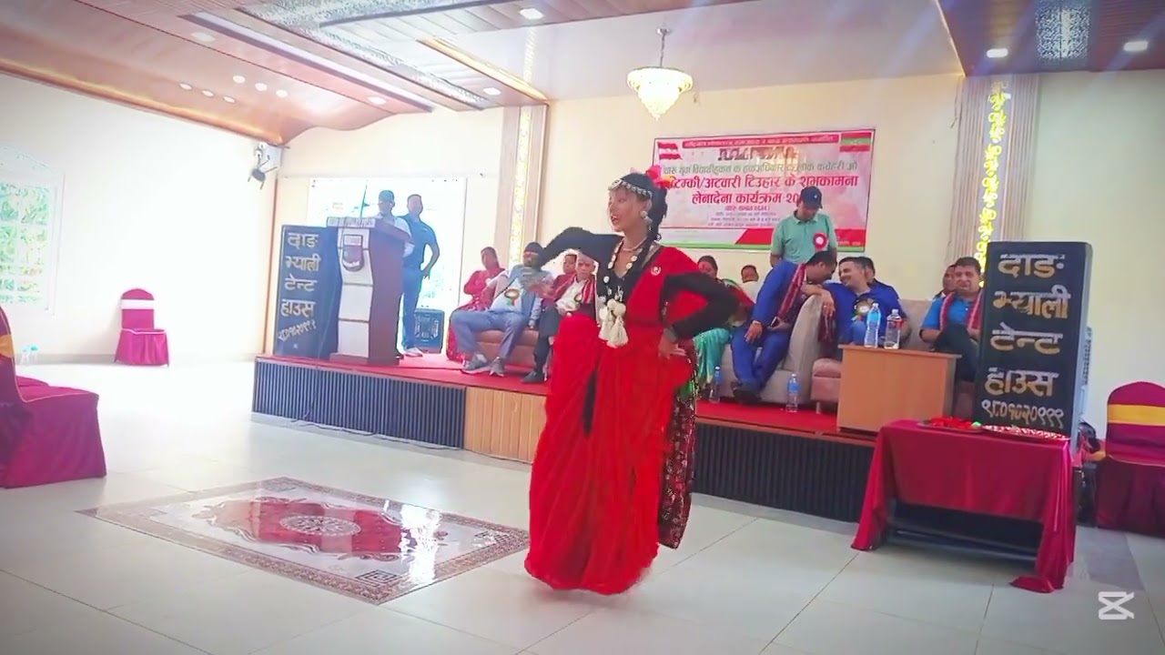 Lehanga Jhumka kangana Tharu song Dance Video Metro Darbar Tulsipur Dang Program 2082