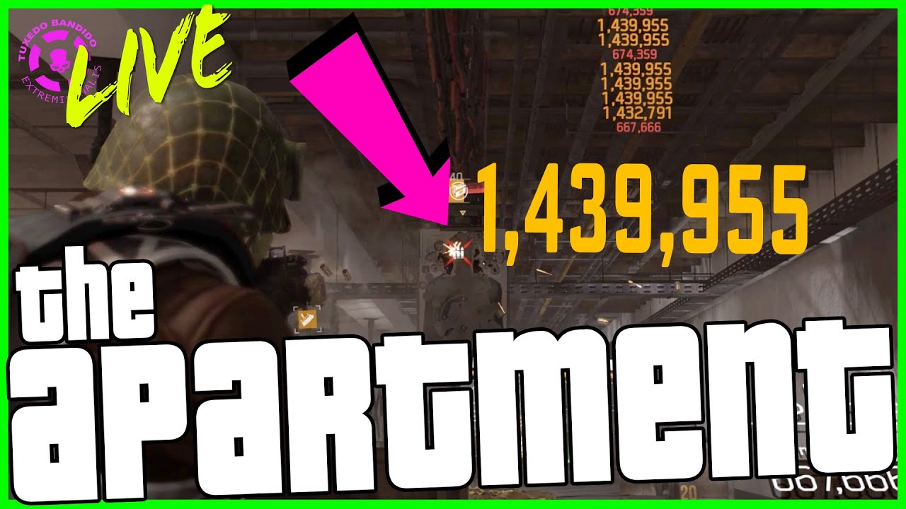 🔴 The Apartment SMG Build for Crazy Burst Damage | The Division 2 Build